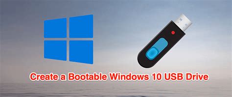 How To Create A Windows 10 Bootable Usb Recovery Drive