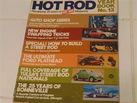 Hot Rod Yearbook No Sold The H A M B