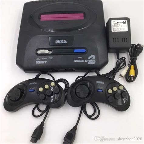 Sega Genesismd Compact 2 In 1 Dual System Game Player Consolecatridge