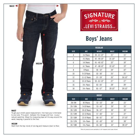 Zwischenspeicher Ministerium Kaufen Boys Jeans Size Chart Levis