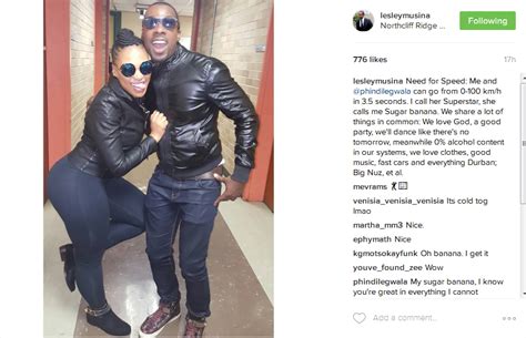 Muvhango Actor Lesley Musina On His Love For His Colleague Phindile