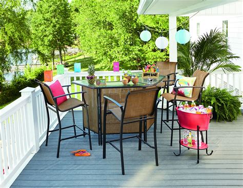 Selecting a Lovely Patio Bar Set for Your Home essential garden fulton