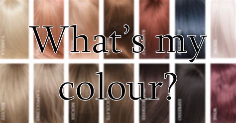 Wig Color Chart Guide