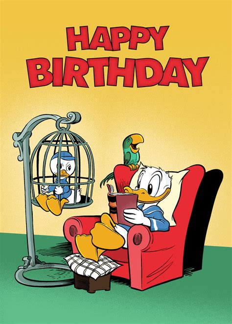 Donald Duck Birthday Card By Scara1984 On Deviantart