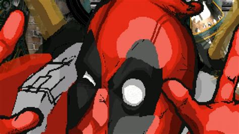 Mugen Deadpool Vs Marvel Heroes Youtube