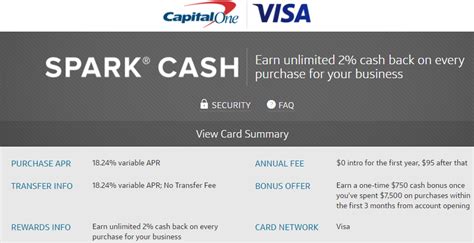 Fees charged to a spark miles select card, any capital one card that is not a spark miles card or paid for with paypal® are not eligible for a statement credit. Capital One Spark Cash Visa Business Card, Earn 12% on ...