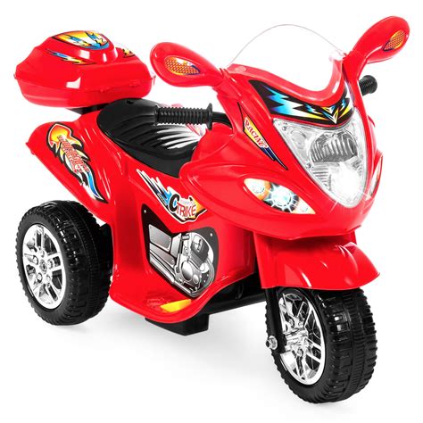 Best Choice Products 6v Kids Battery Powered 3 Wheel Motorcycle Ride On