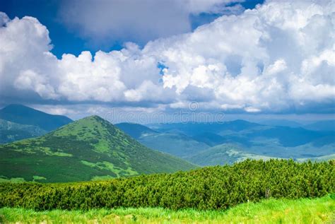 Beautiful Mountain Landscape Stock Photo Image Of Blue Flora 64876866
