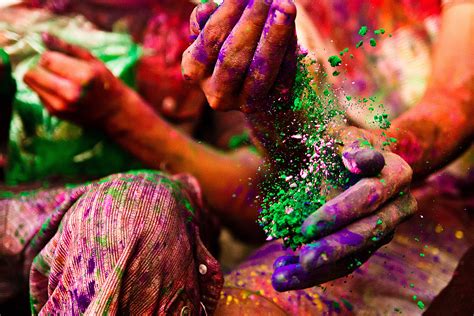 Colorful Gambar Festival Holi Di India