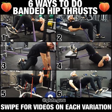 Hip Banded Hip Thrusts Are Awesome Because They Work The Glutes