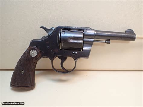Colt Army Special 32 20 Wcf 4 Barrel Blued Revolver 1922mfg For Sale