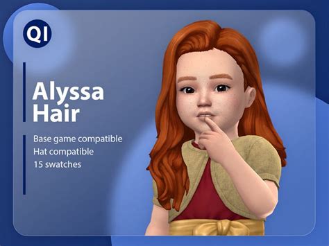 A Long Wavy Hairstyle With A Side Part Found In TSR Category Sims 4