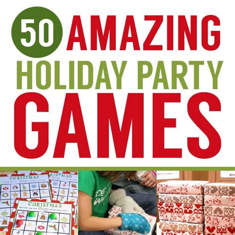 50 Amazing Holiday Party Games