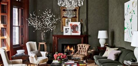 Kate spade valentine decorates with ashtrays. Celebrity Homes: 10 Stunning Living Rooms