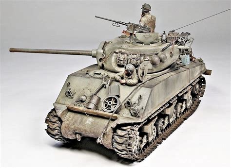 Pin Su M4 Sherman Tank In Scale