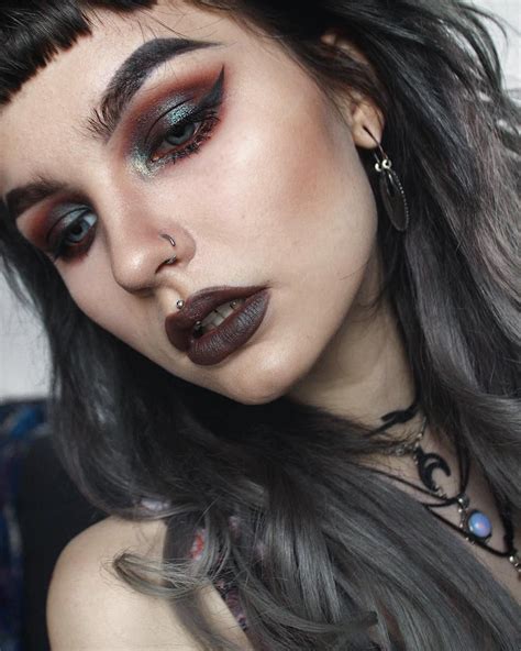 Instagram Photo By Alexandra • Jun 5 2016 At 106pm Utc Grunge Makeup Witchy Makeup Makeup