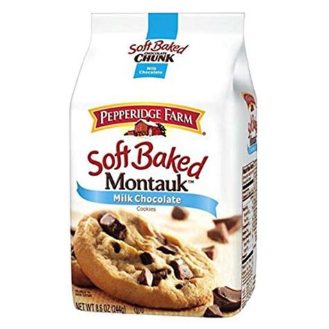 Pepperidge Farm Soft Baked Montauk Milk Chocolate Cookies 86 Oz Bags