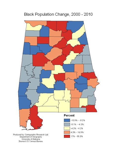 Alabama Maps Demographics