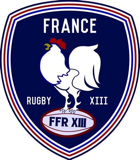 Re Design Of French Rugby A Xiii Rugby League Badge Rugby Font Decran