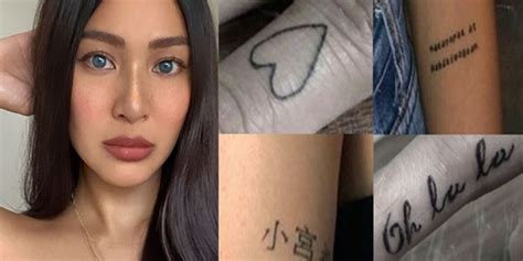 Nadine lustre is a filipino actress, singer and dancer. Nadine Lustre 10 Tattoos & Their Meanings (Photos)