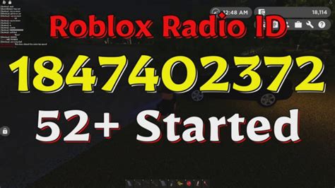 Started Roblox Radio Codesids Roblox Music Codes