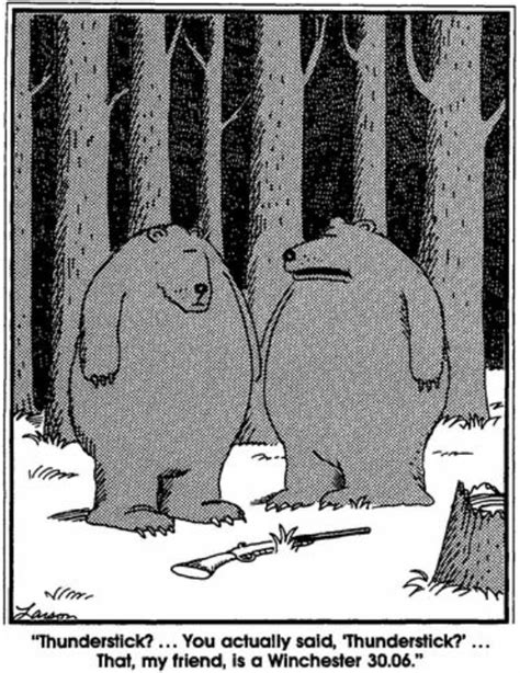 Bears In The Woods Far Side Comics Far Side Cartoons Gary Larson