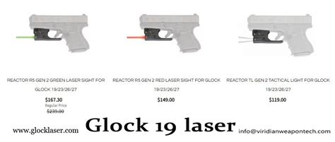 Best Light For Glock 19 Laser Best Glock Accessories Glock 19 Laser