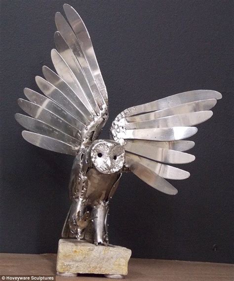 Knives out layers on a bit more content than your typical agatha christie story. A gorilla made out of UTENSILS? Artist turns forks, spoons ...