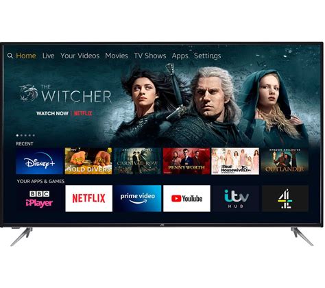 65 Jvc Lt 65cf890 Fire Tv Edition Smart 4k Ultra Hd Hdr Led Tv With