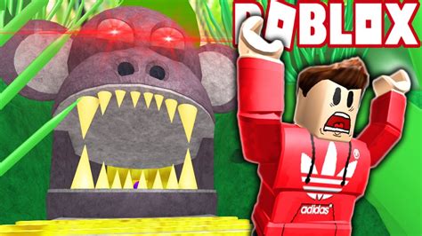 Escape The Giant Evil Monkey Roblox Adventures Youtube