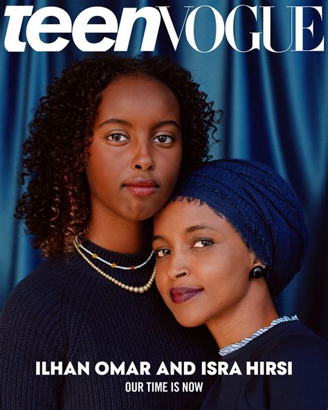 Ilhan Omar And Daughter On The Cover Of Teen Vogue Somali Spot
