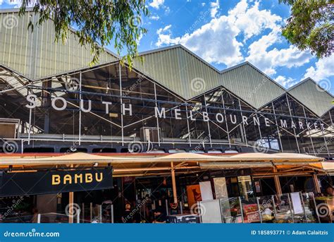 South Melbourne Market Sign Editorial Photo Image Of Freshness