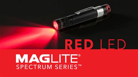 The Maglite Spectrum Series Red Led Flashlights Maglite