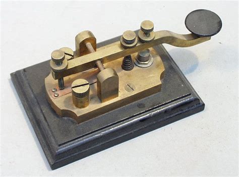 Straight Key Morse Code Coding Morse