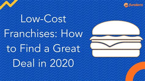 Low Cost Franchises How To Find A Great Deal In 2020 Youtube