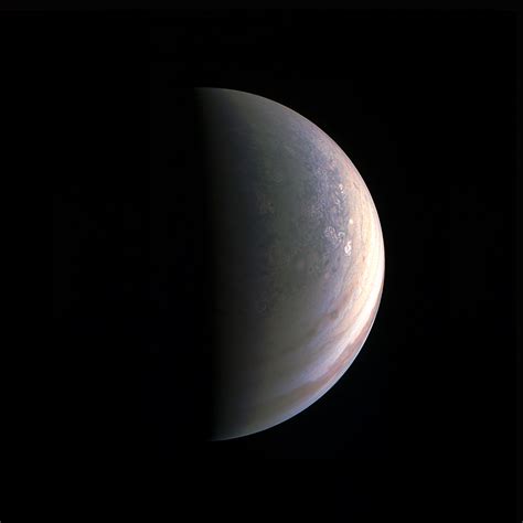 Juno Snaps Photos Of Jupiters North And South Poles