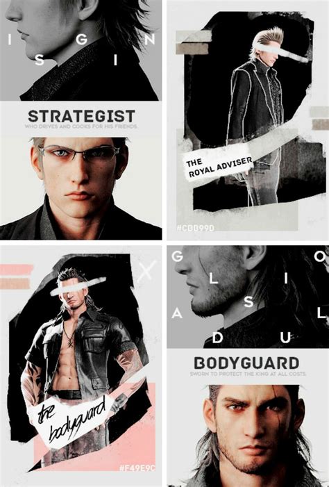 The Chocobros Ignis Scientia Gladiolus Amicitia Final Fantasy 15 Final Fantasy Xv Final Fantasy