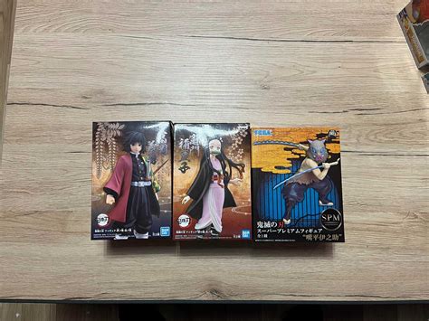 Demon Slayer фигурки на Inosuke, Nezuko и Giyu с. Сапарево • OLX.bg