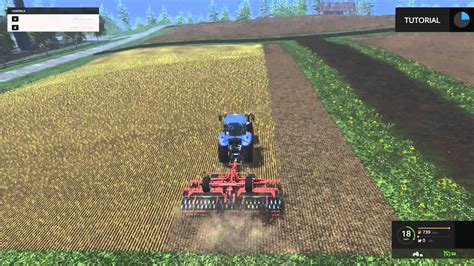 Farming Simulator Tutorial Cultivating Youtube