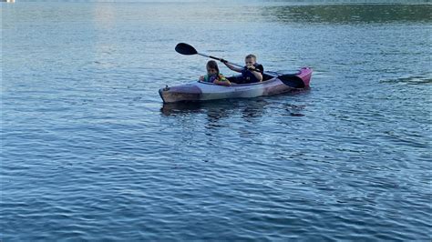 Kayaking On The Lake Youtube
