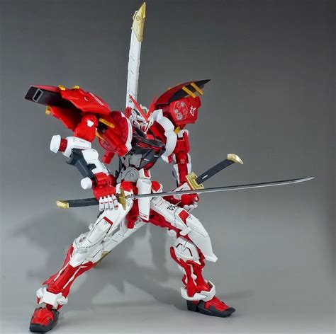 Custom Build Mg 1100 Gundam Astray Red Frame Powered Red
