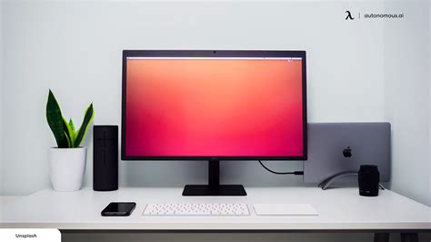 Ergonomic And Functional Laptop And Monitor Setup