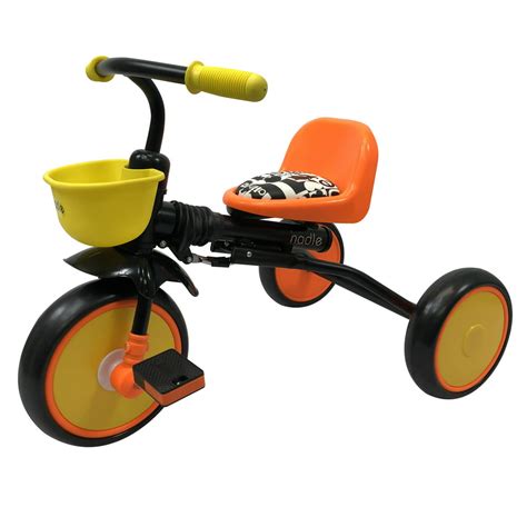 Toddler Tricycle Trike For Kids 2 To 5 Years Old Boys Girls Orange