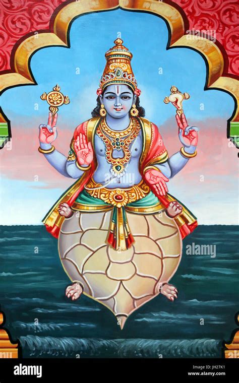Sri Vadapathira Kaliamman Hindu Temple Avatar Of Vishnu Kurma 2nd