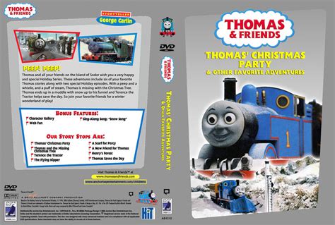 Thomas Christmas Party Dvd Cover By Ttteadventures On Deviantart