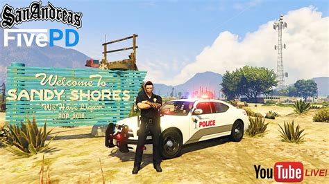 San Andreas Five Pd Sandy Shores Lockdown Youtube