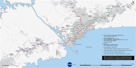 Panama metro map, Panama