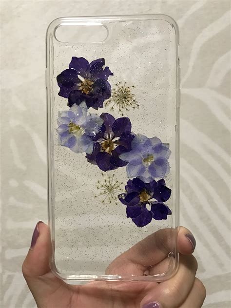 Handmade Pressed Flower Phone Case Flower Phone Case Diy Phone Case