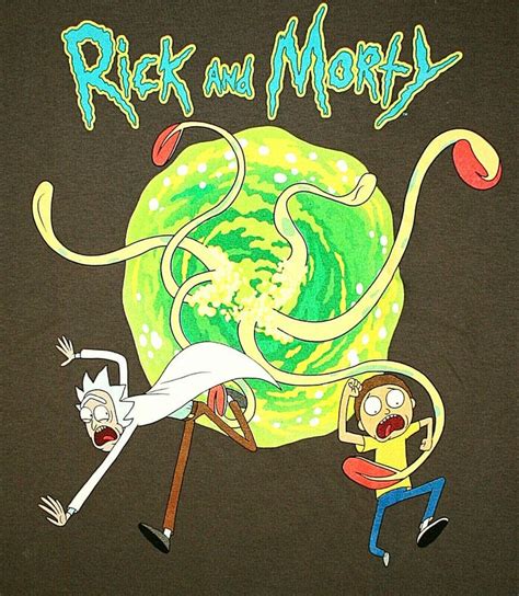Rick And Morty Monster T Shirt New Size Large Ebay Monster Tshirt