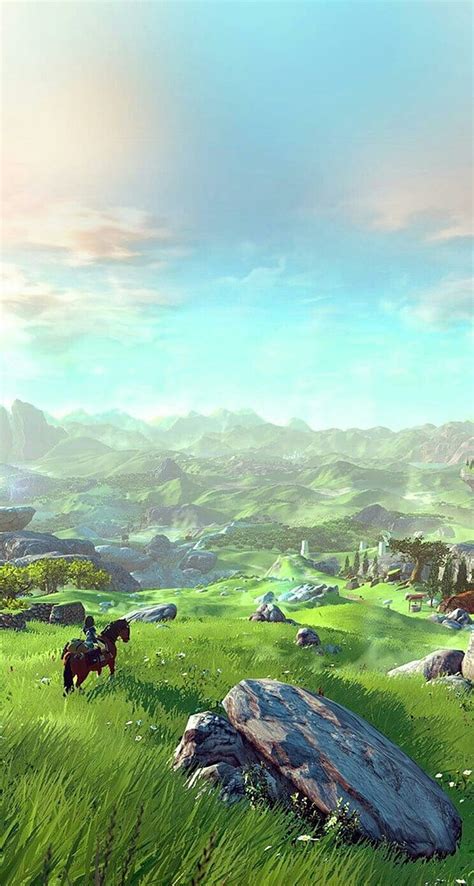 Breath Of The Wild Landscape Hd Phone Wallpaper Peakpx